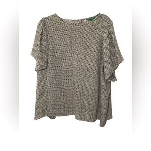 Short Sleeve Blouse Size 3X